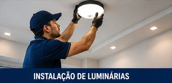 Instalação de Luminárias