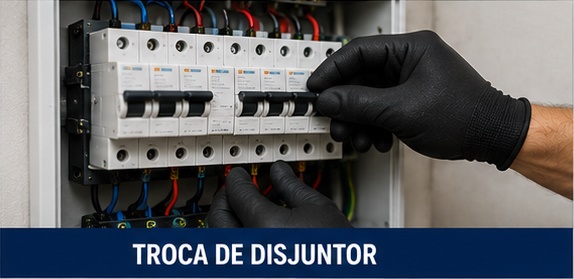 Troca de Disjuntor